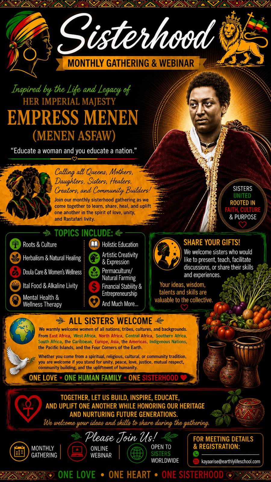 Portrait of Empress Menen